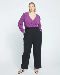All Day Easy Pants Black
