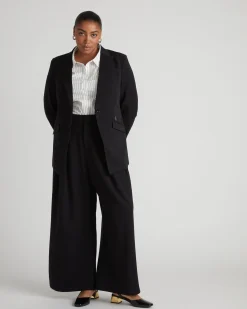 All Day Palais Wide Leg Pants Black