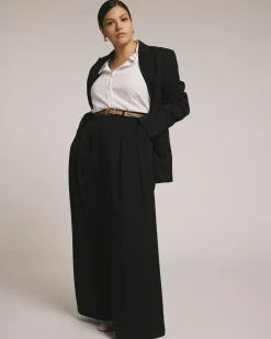 All Day Palais Wide Leg Pants Black
