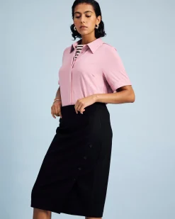 Anya Ponte Skirt Black