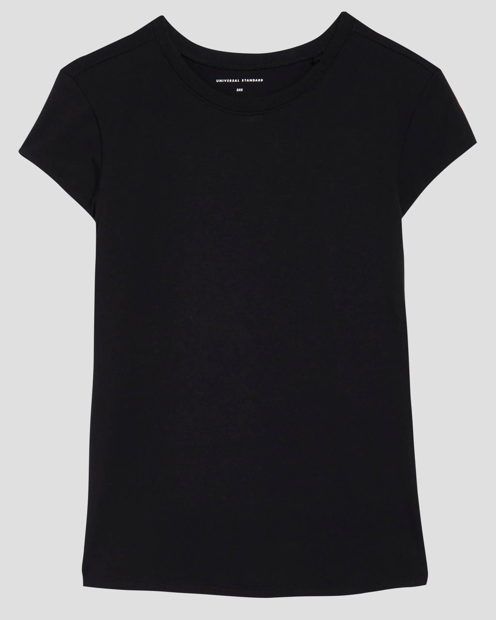 Ashley Cap Sleeve Tee Black