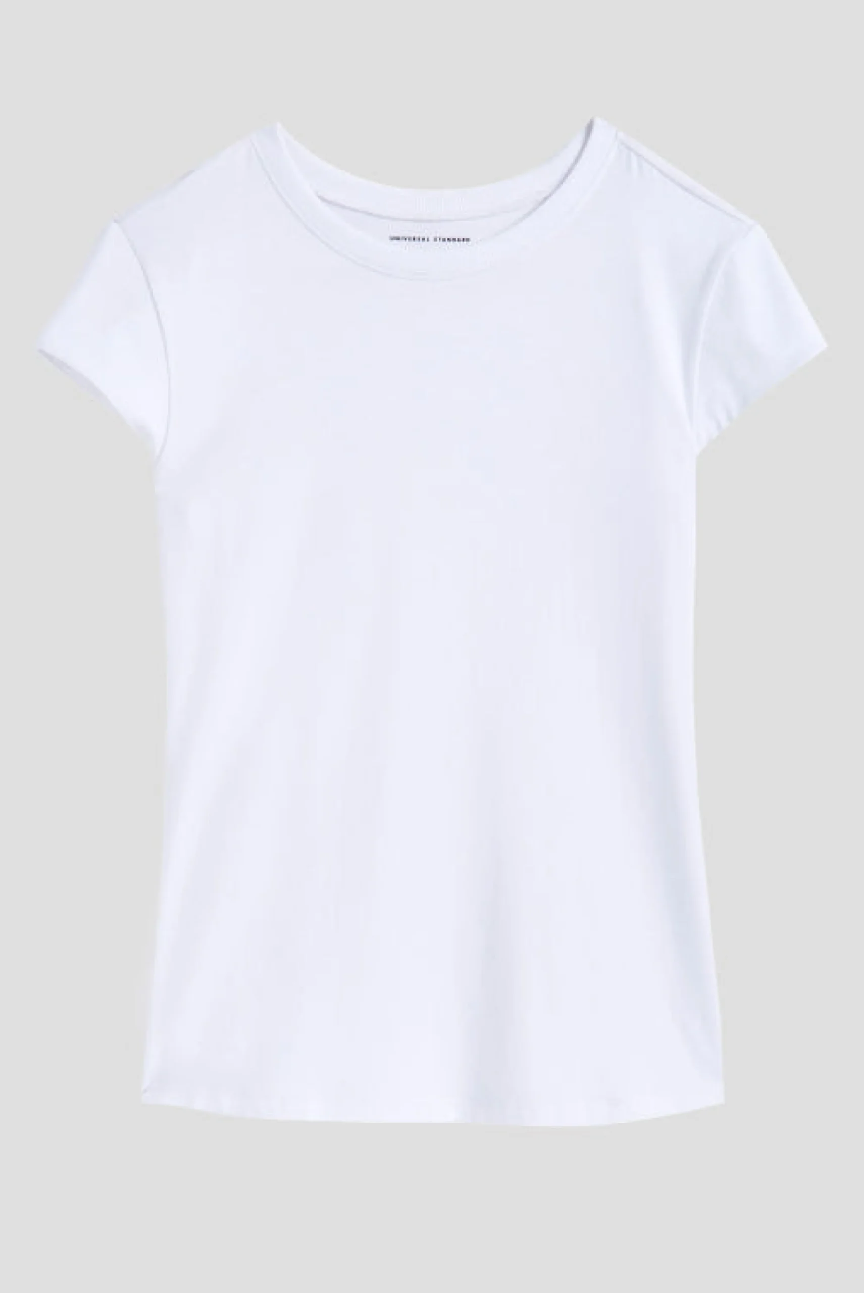 Ashley Cap Sleeve Tee White