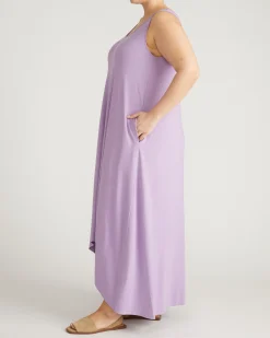 Athena Divine Jersey Dress Spring Iris