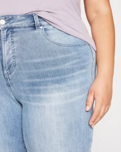 Bae Boyfriend Crop Jeans Light Blue