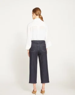 Bae Boyfriend Crop Jeans Vintage Indigo Selvedge