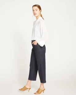 Bae Boyfriend Crop Jeans Vintage Indigo Selvedge