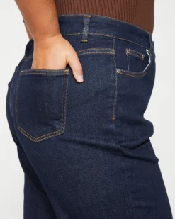 Bae Boyfriend Straight Leg Jeans Vintage Indigo Selvedge