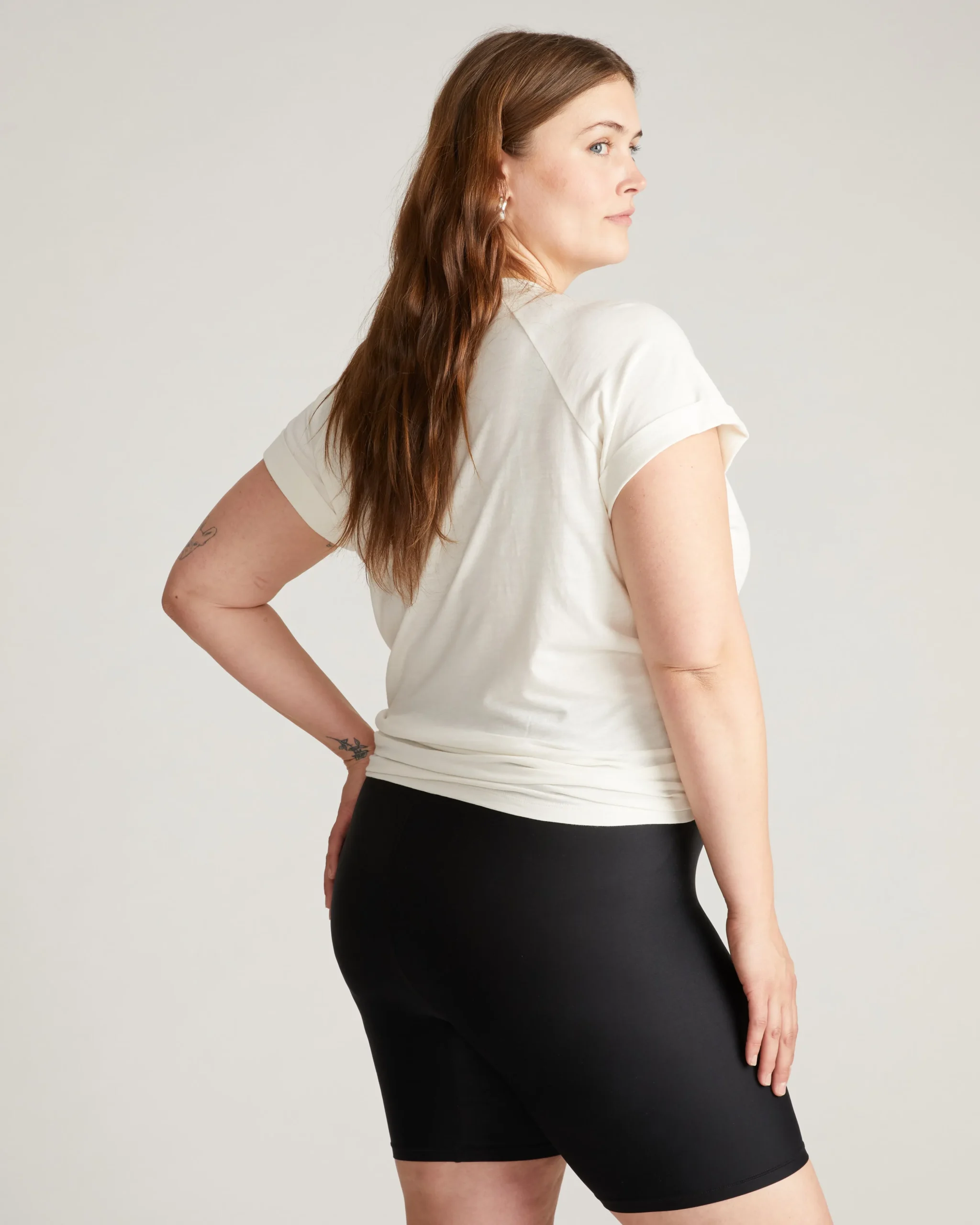 Barely-There Slip Shorts Black