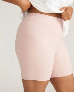 Barely-There Slip Shorts Pale Pink