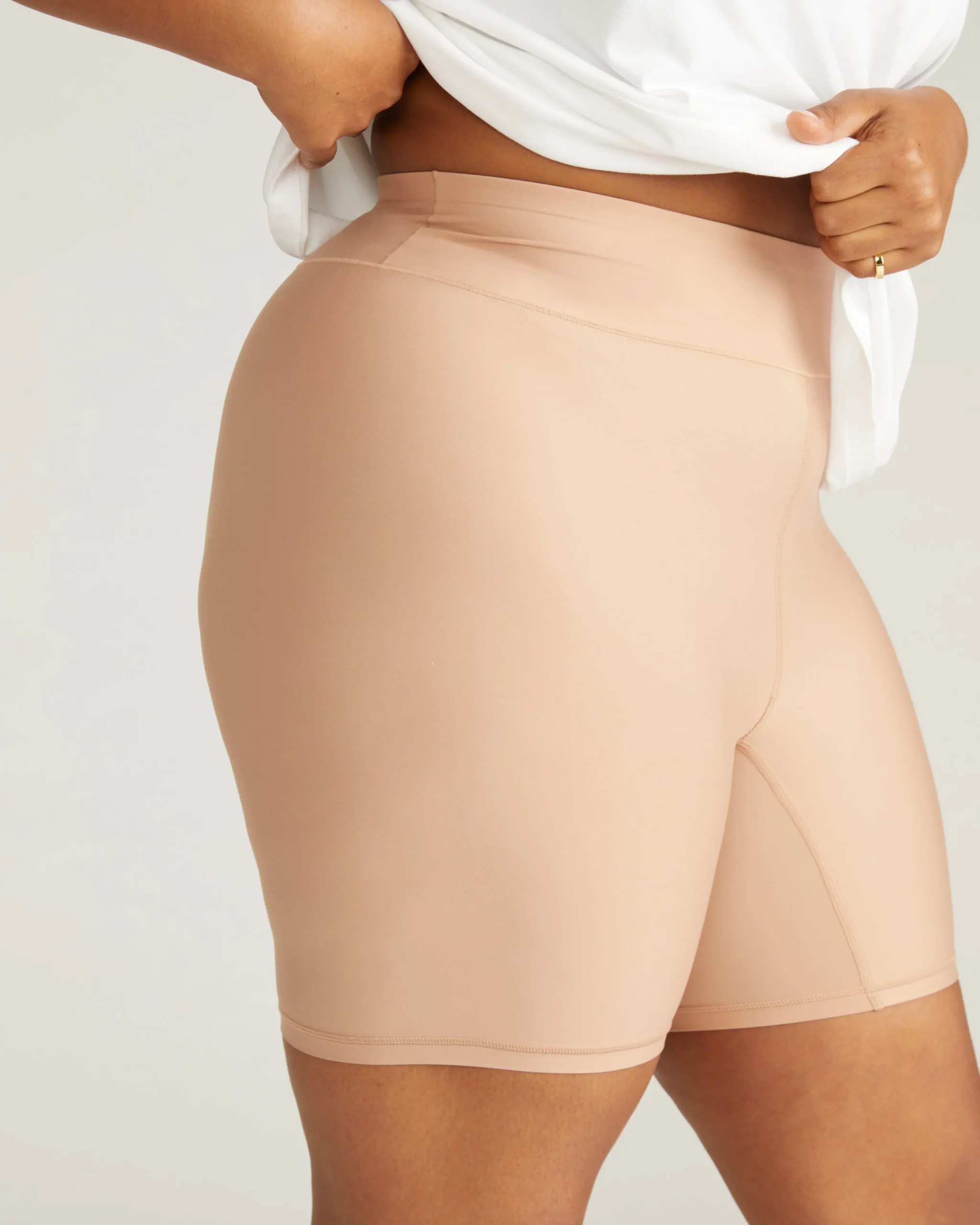 Barely-There Slip Shorts Spice
