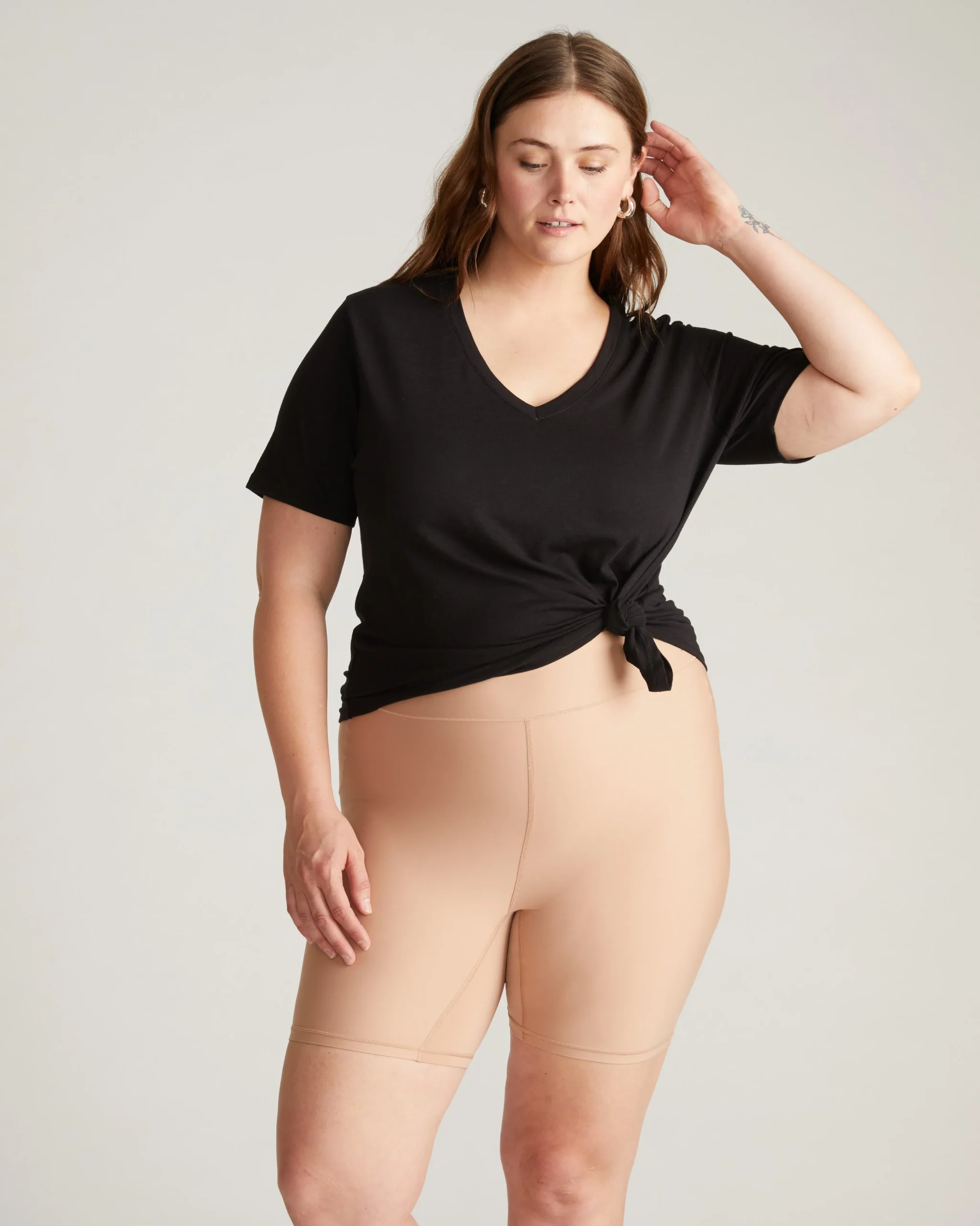 Barely-There Slip Shorts Spice