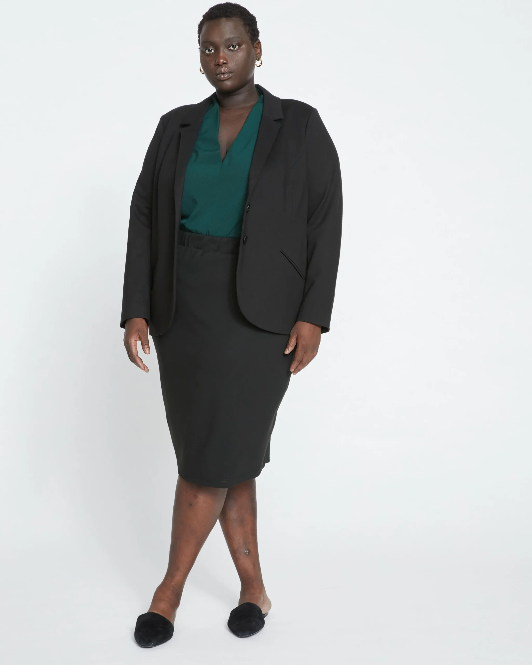 Beas Ponte Blazer Black