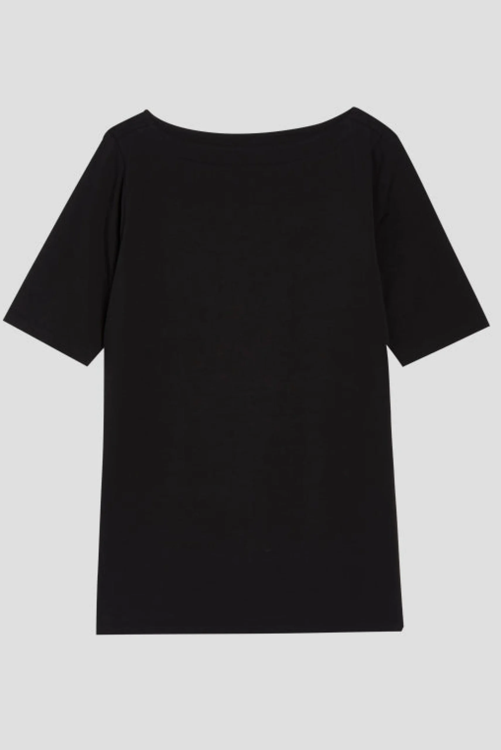 Bella Boatneck Tee Black