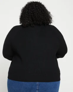 Better-Than-Wool Cardigan Black