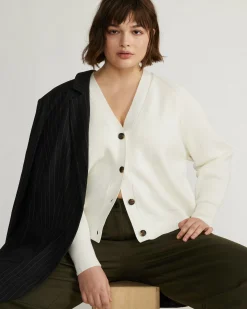 Better-Than-Wool Cardigan Cream
