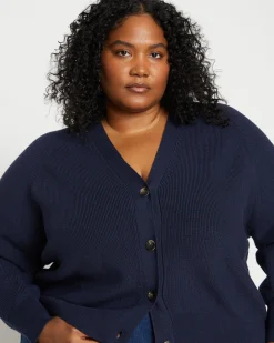 Better-Than-Wool Cardigan Midnight