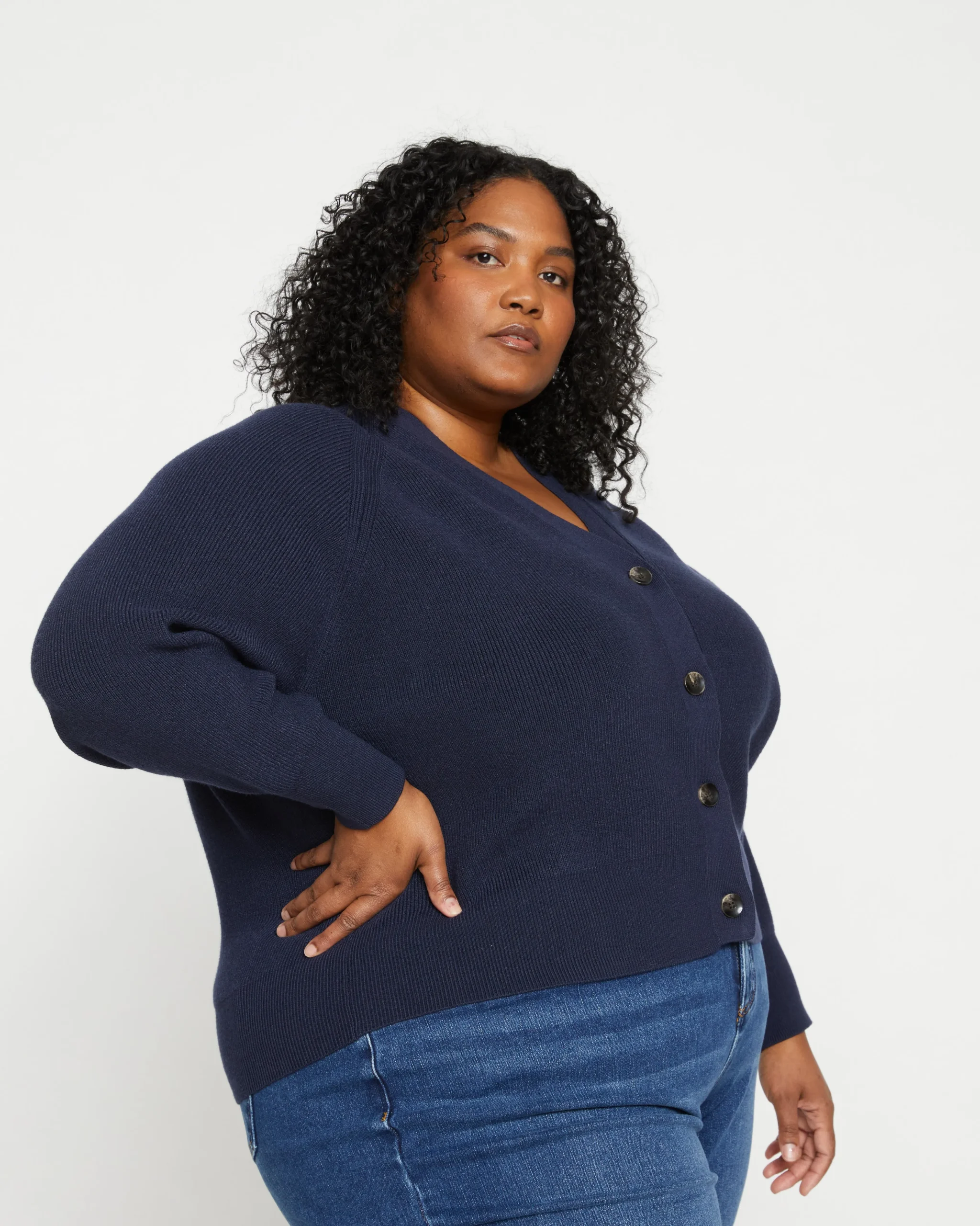 Better-Than-Wool Cardigan Midnight