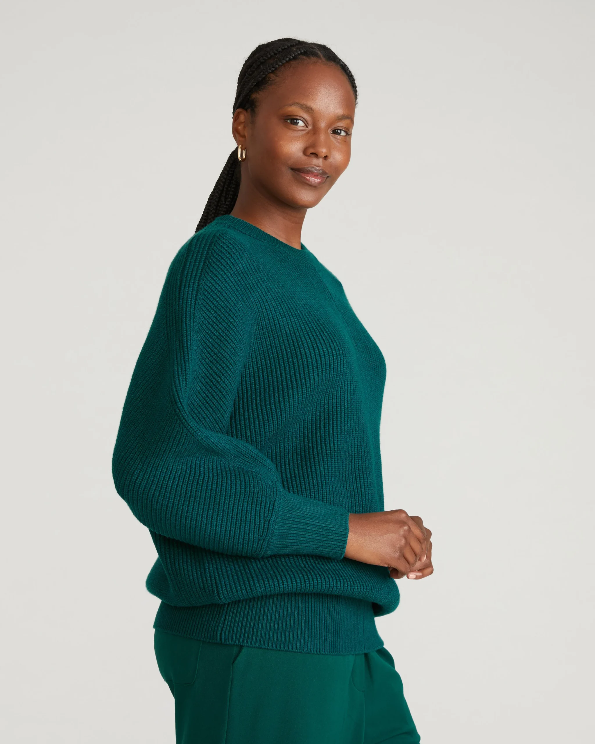 Better-Than-Wool Dolman Sweater Botanic
