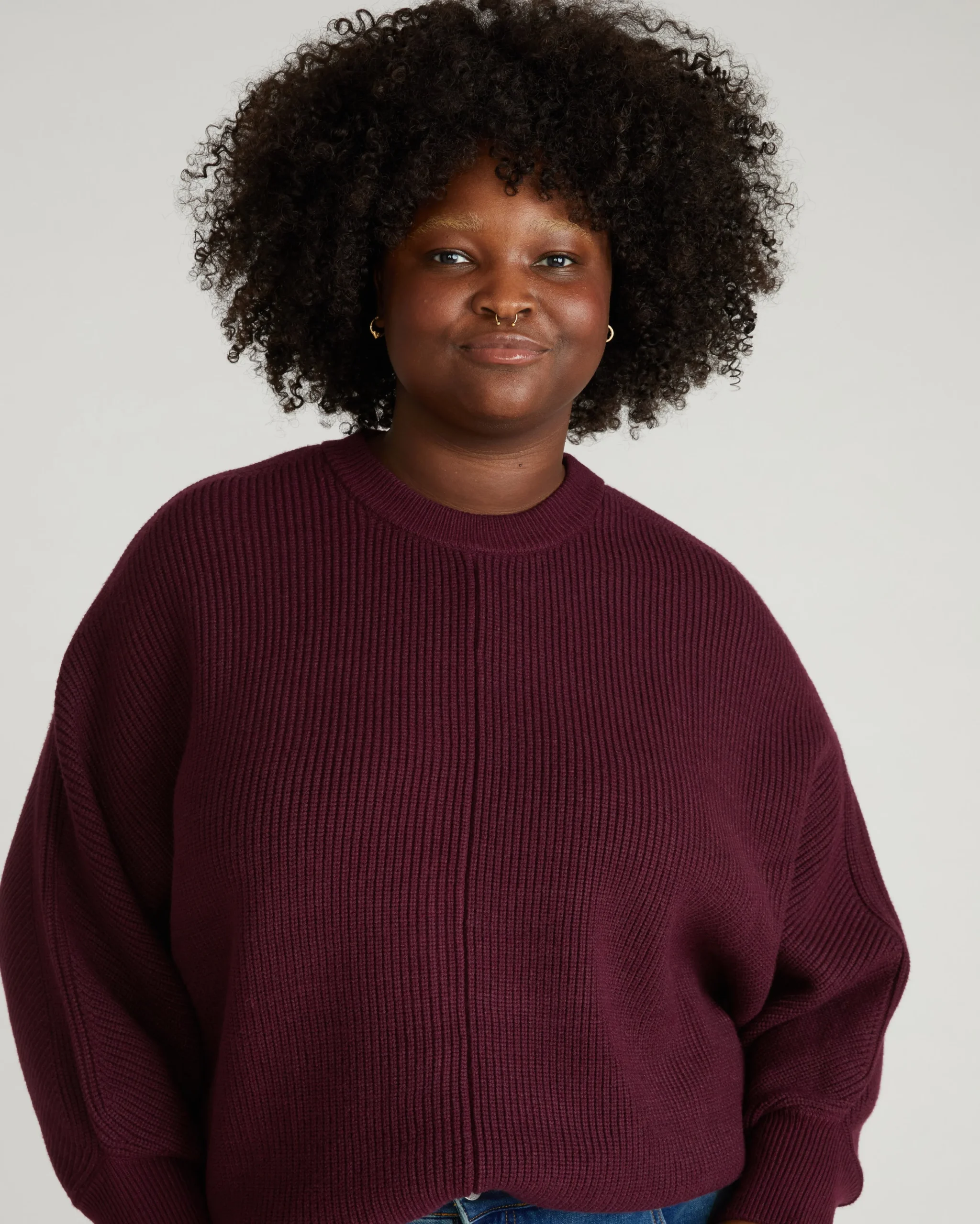 Better-Than-Wool Dolman Sweater Gamay