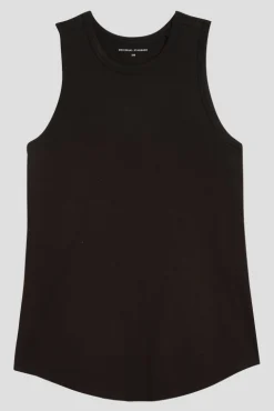 Cai High Neck Tank Black