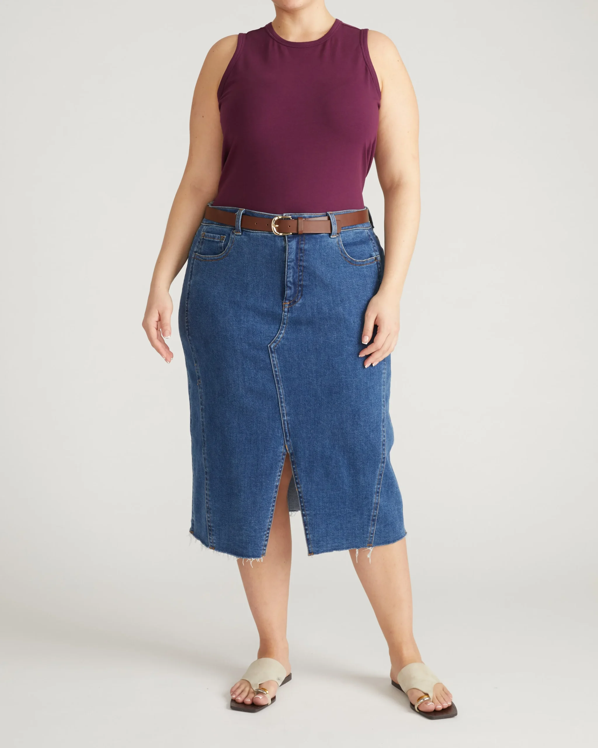 Cai High Neck Tank Gamay