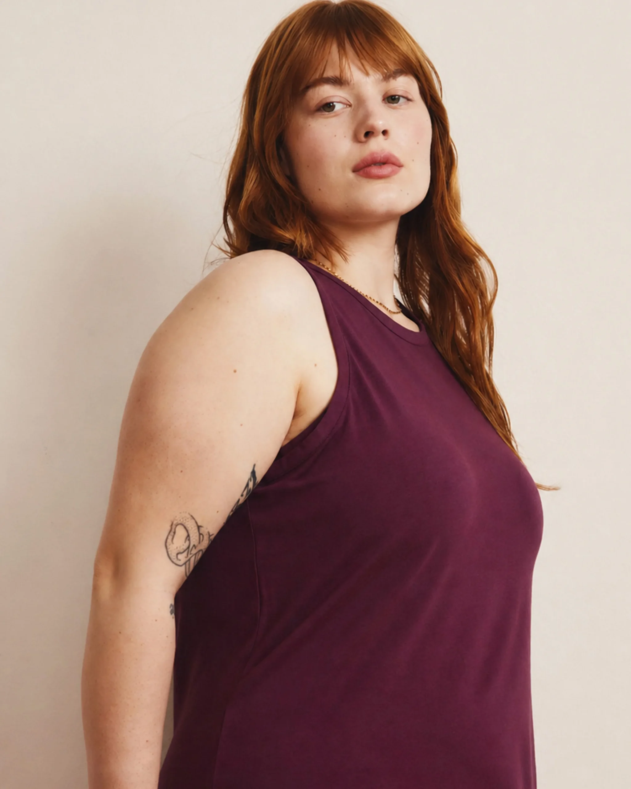 Cai High Neck Tank Gamay