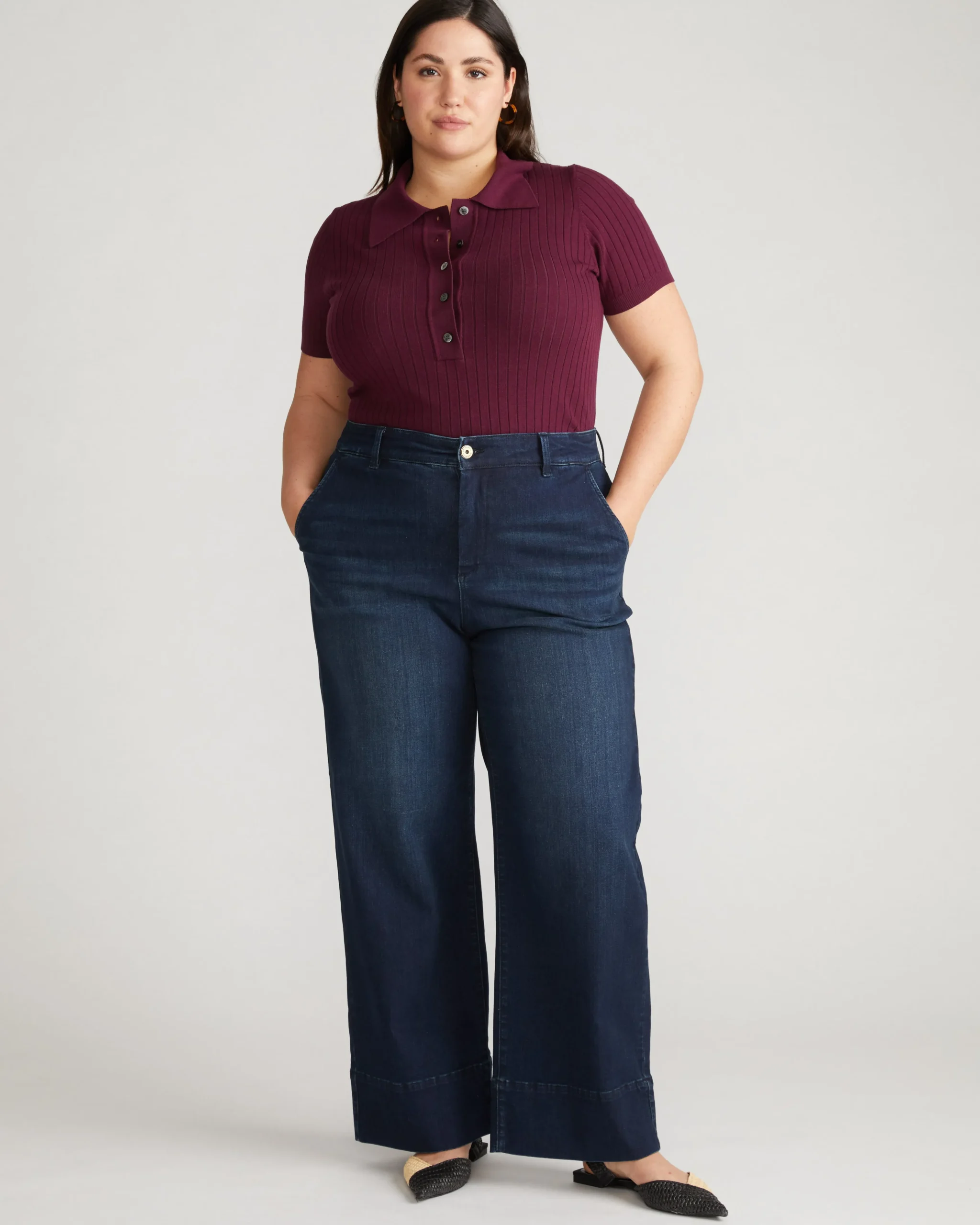 Carol High Rise High Stretch Jeans Daydream Blue