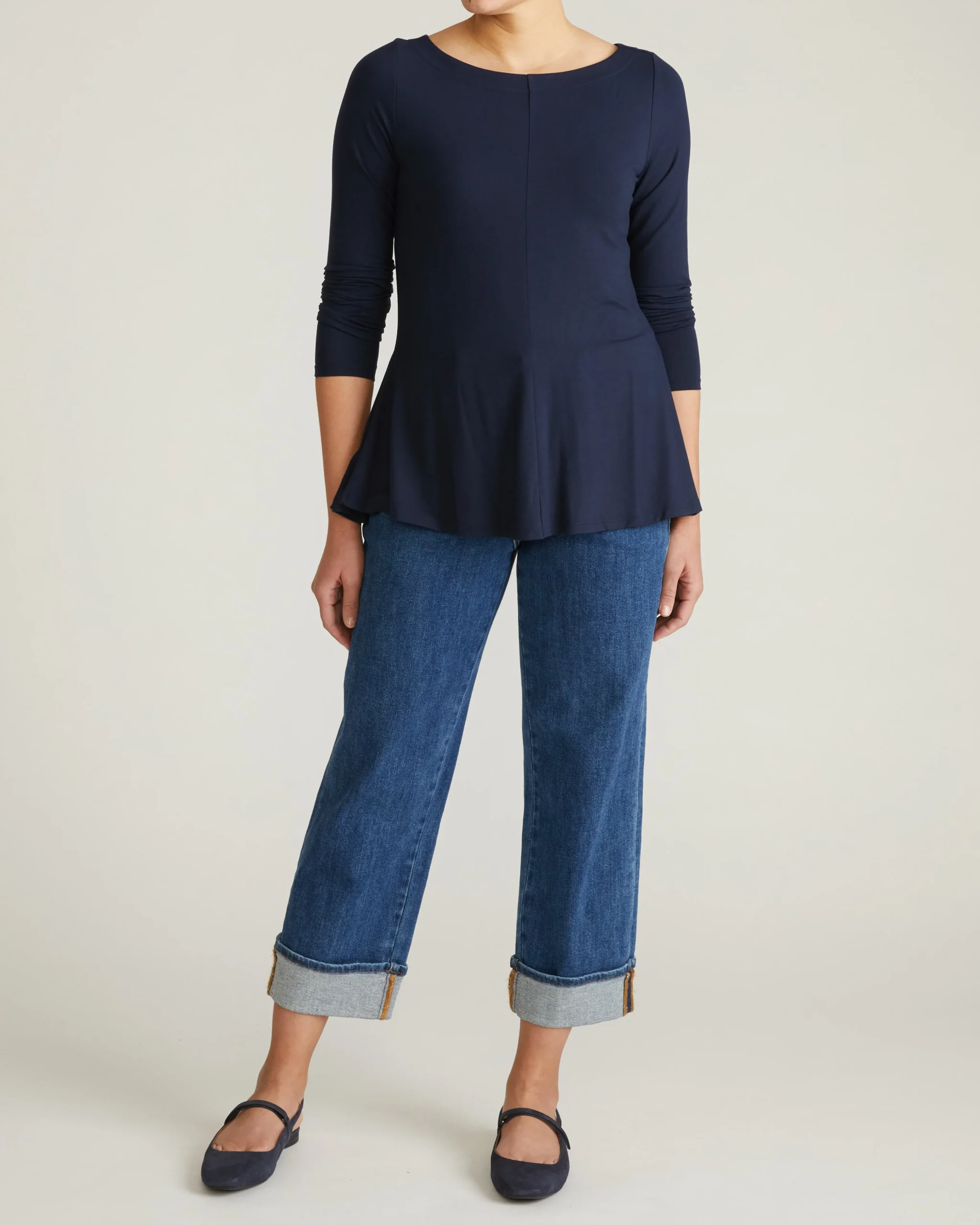 Cassandra Divine Jersey Top Midnight