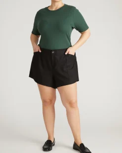 Classic Ribbed Tee Conifer