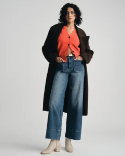 Claudia High Rise Stretch Jeans Anzio Blue