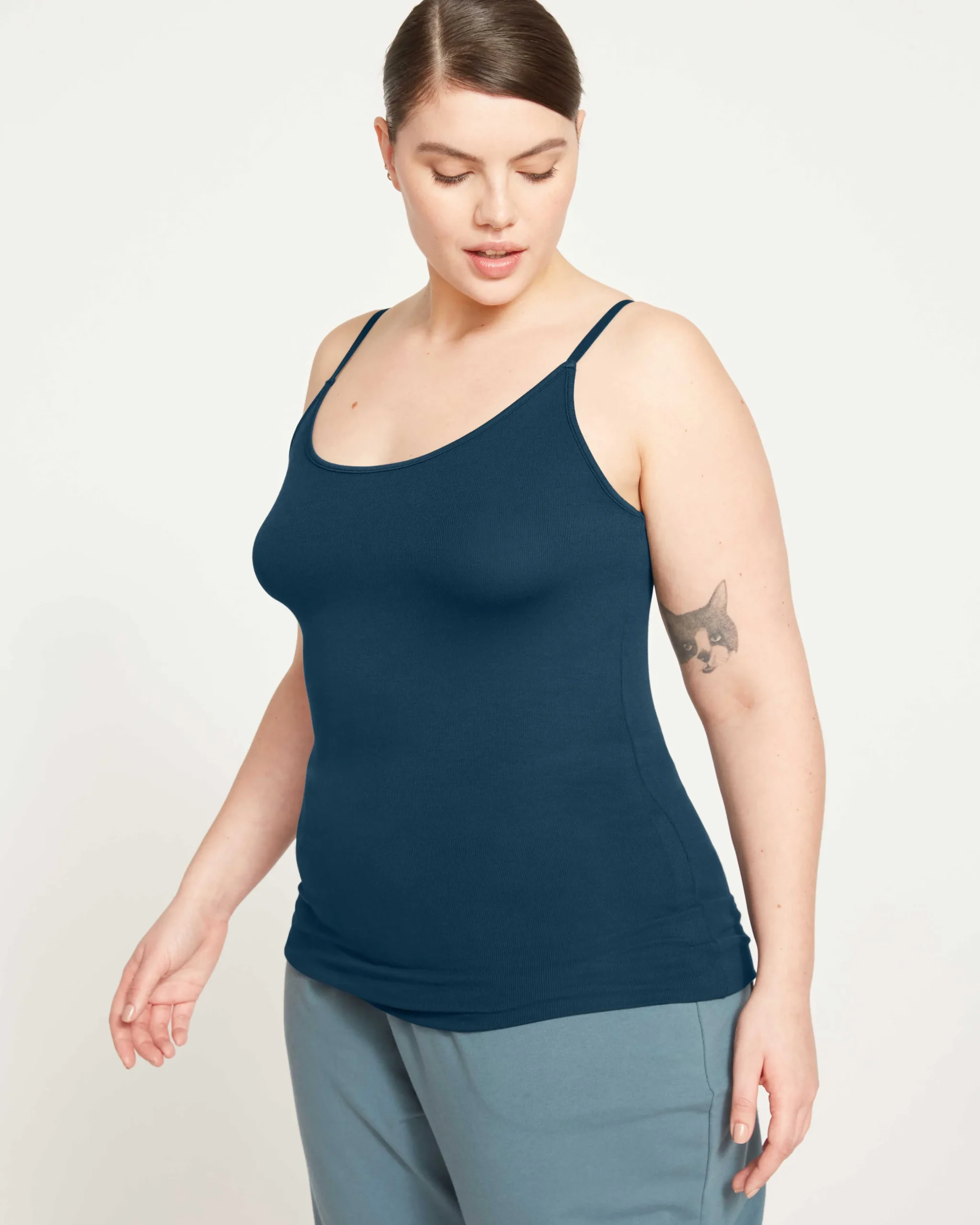 Cloud Rib Camisole Deep Sea