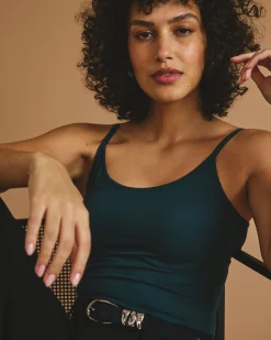 Cloud Rib Camisole Deep Sea