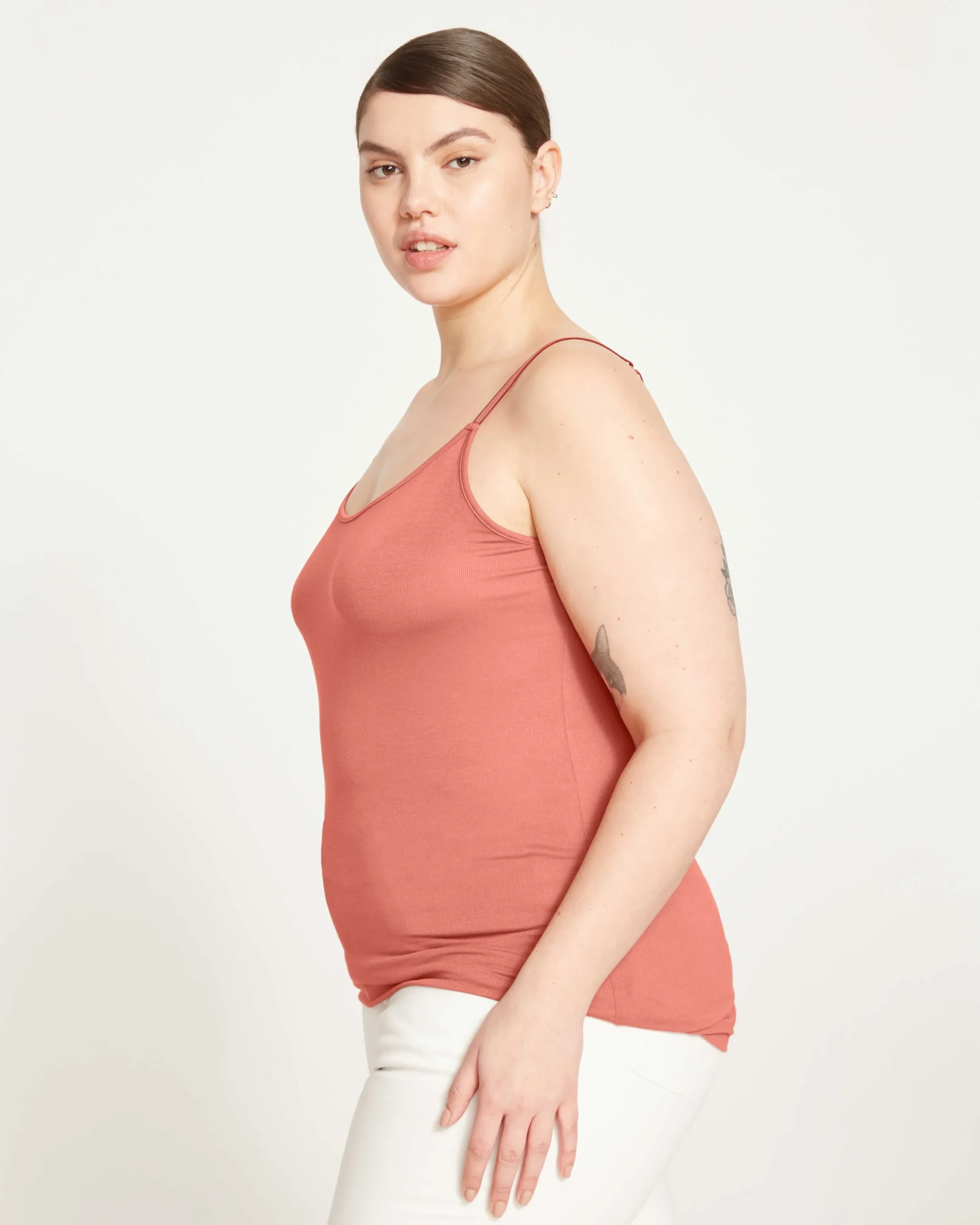 Cloud Rib Camisole Terracotta