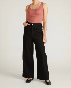 Cloud Rib Tank Terracotta