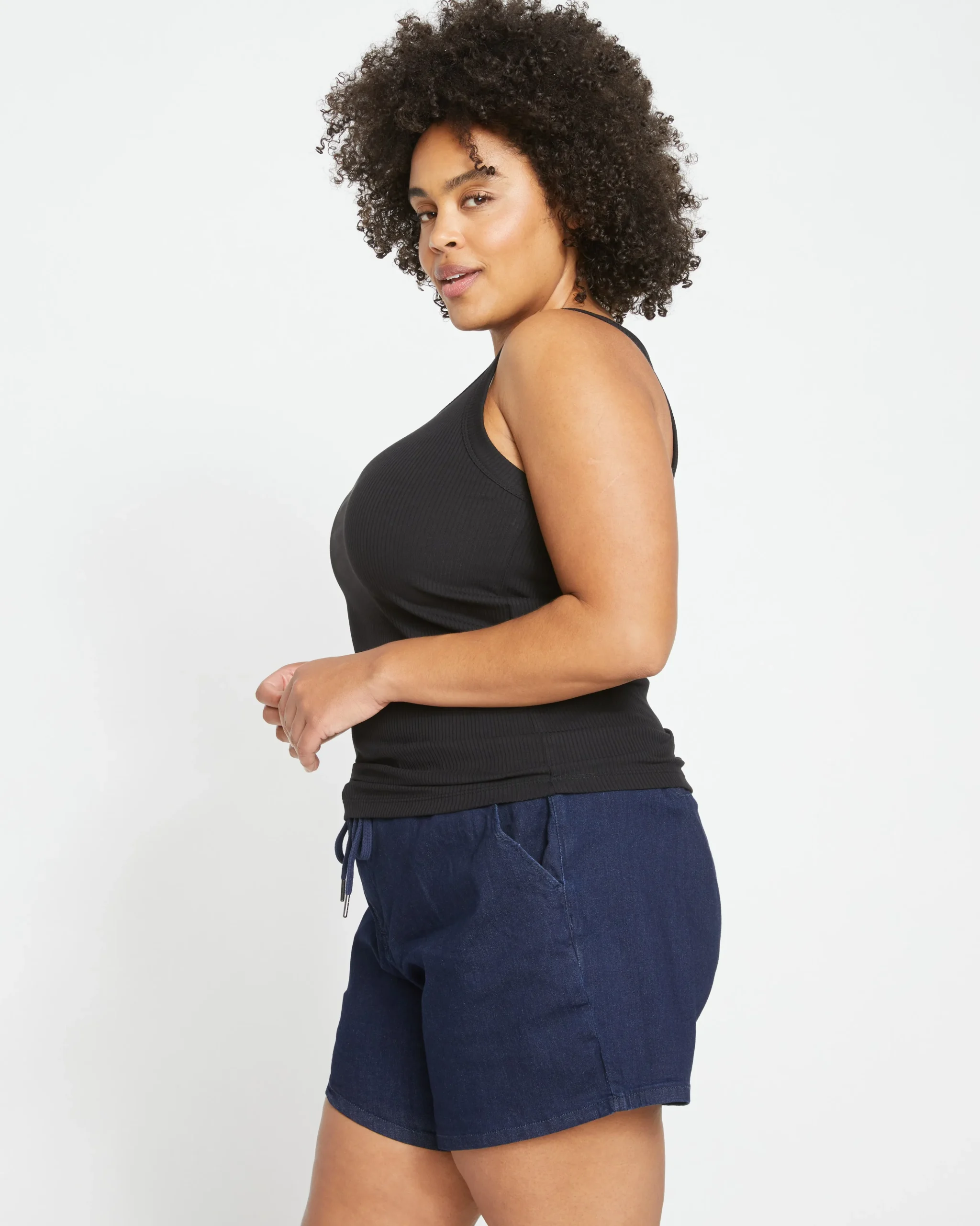 ComfortDenim Marche Shorts Dark Indigo