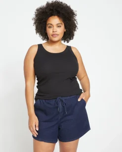 ComfortDenim Marche Shorts Dark Indigo