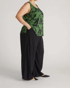 Cooling Stretch Cupro Tank Florentine Print