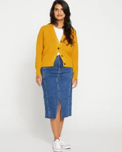Dakota Denim Skirt Odeon Blue