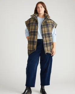 Dakota Twisted Leg Corduroy Pants Pageant Blue
