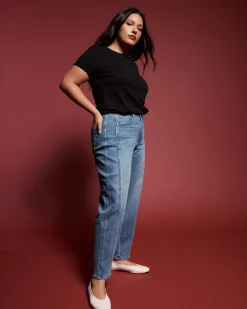 Dakota Twisted Leg Jeans Montana Blue