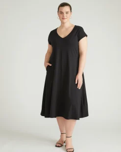Danna Jersey Dress Black