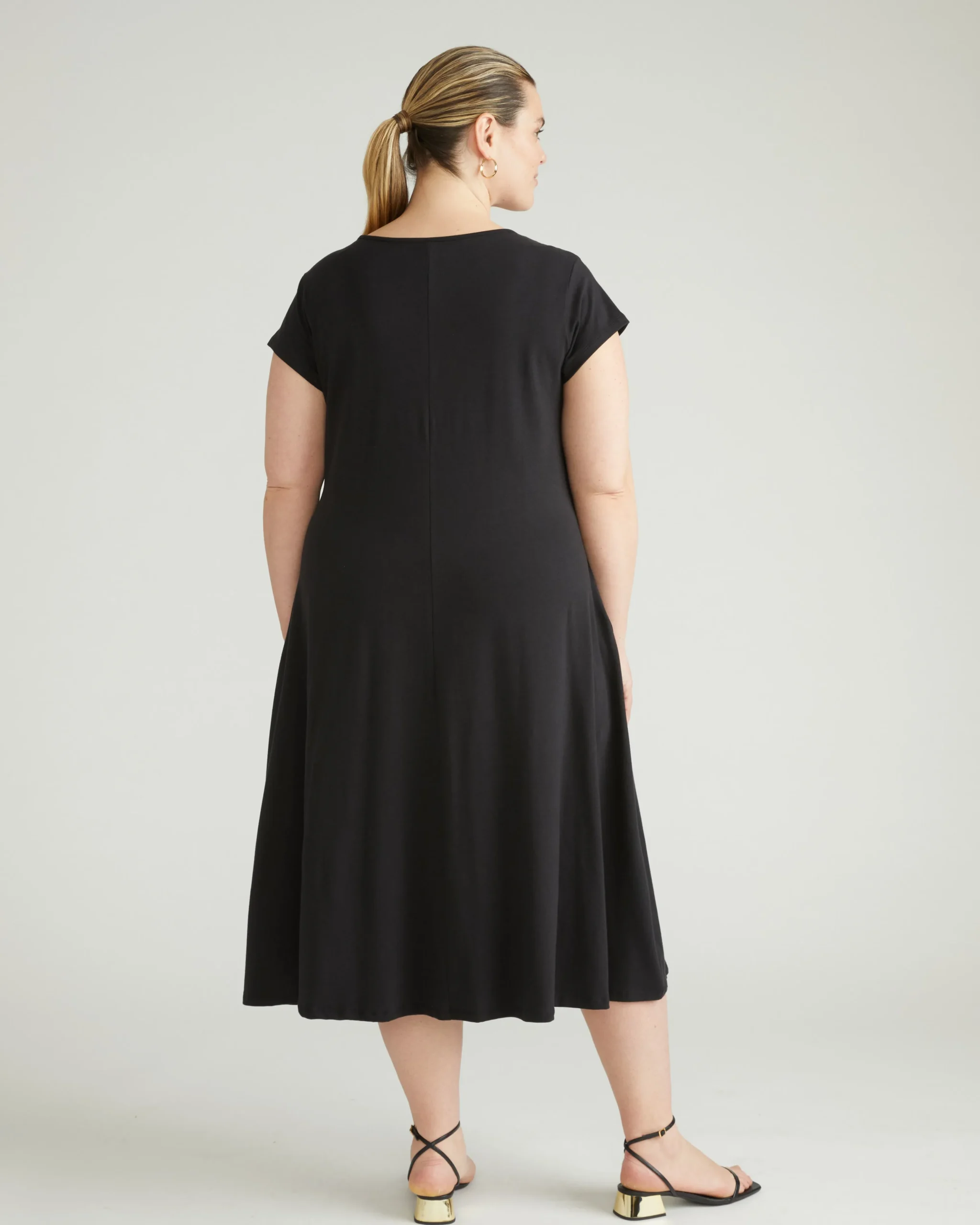 Danna Jersey Dress Black