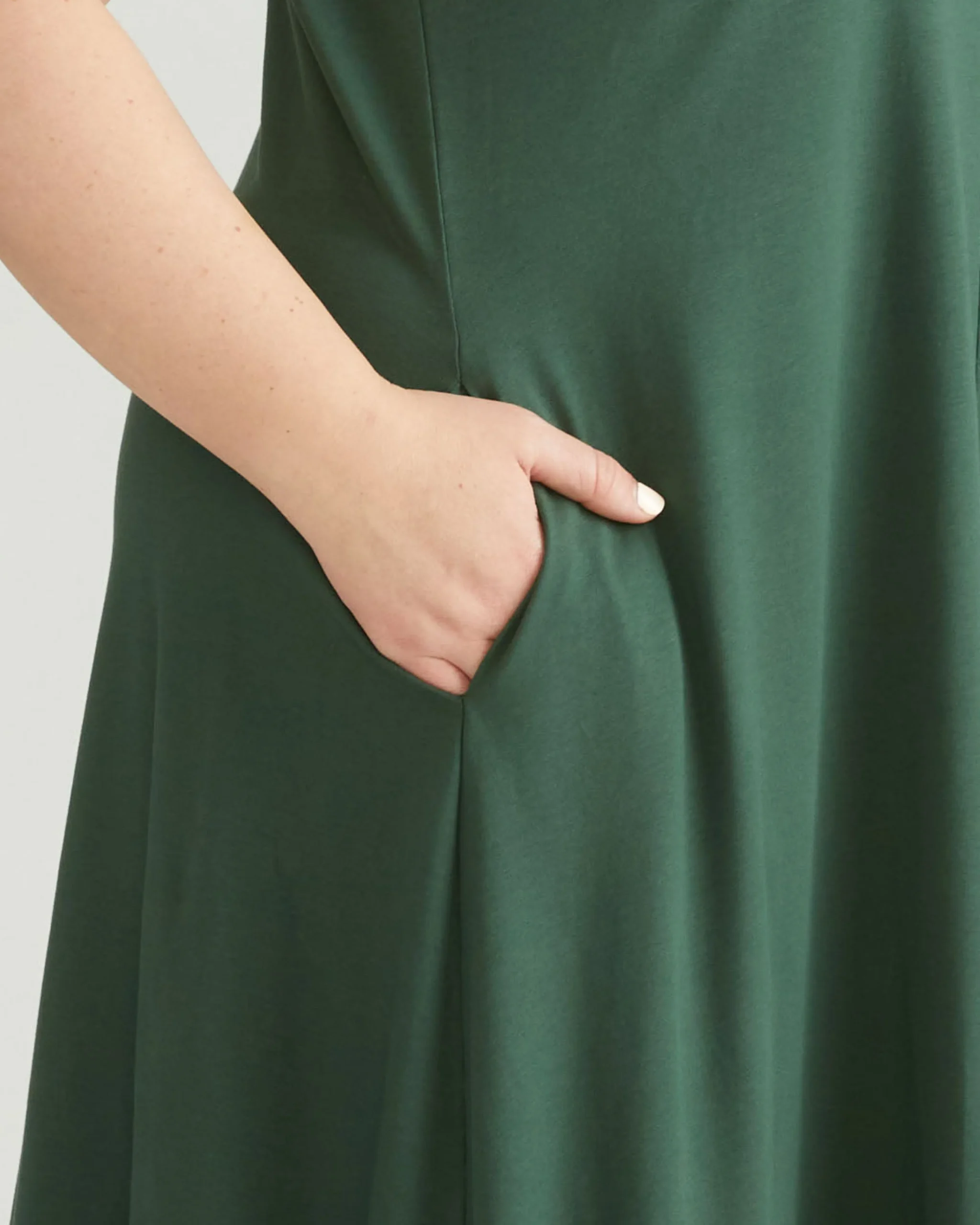 Danna Jersey Dress Conifer