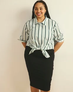 Danube Jersey Skirt Black