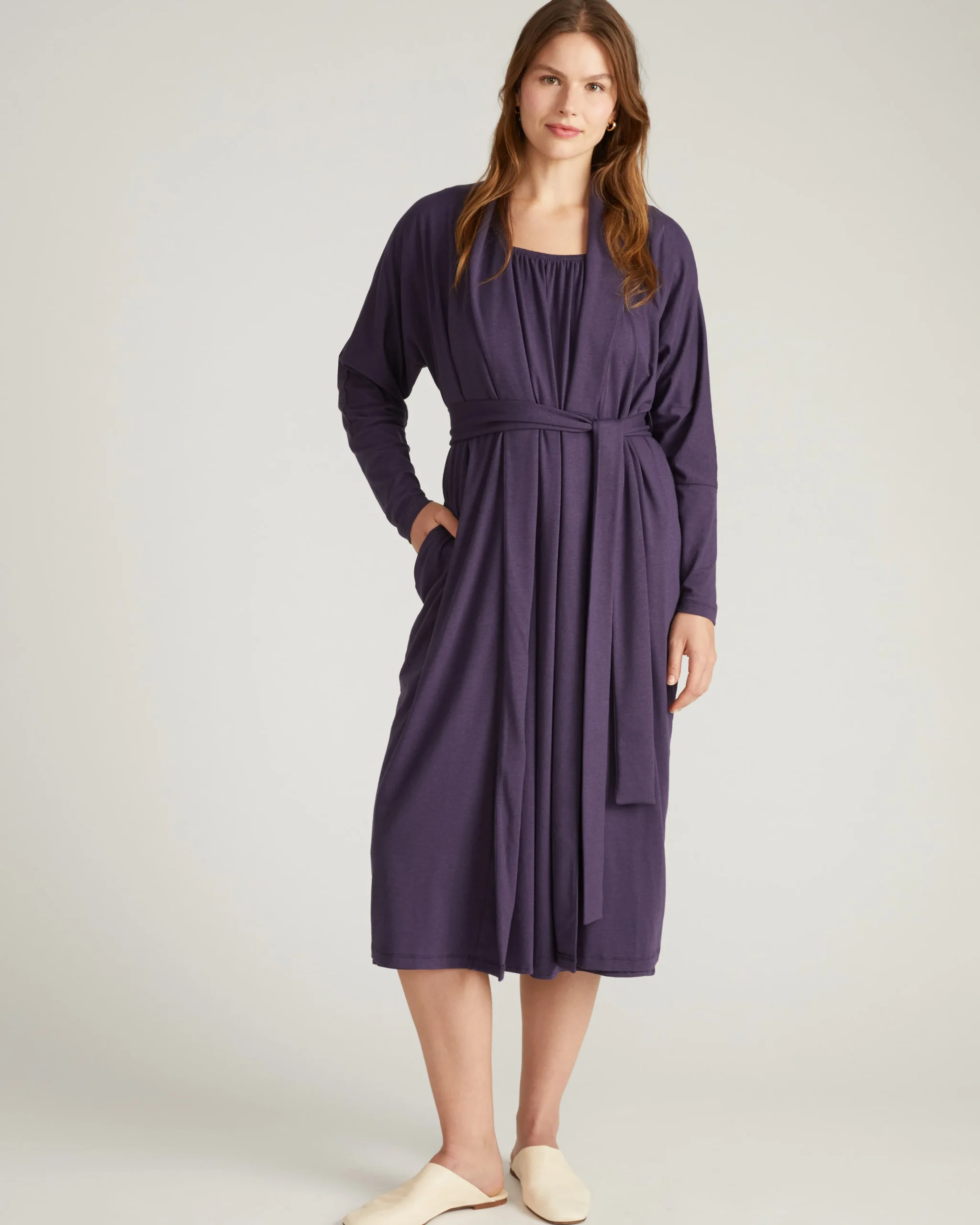 Daphne Lounge Robe Anthracite