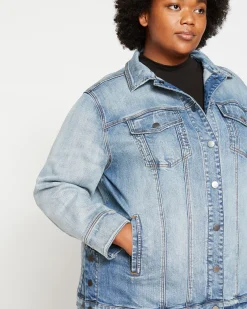 Denim Chore Jacket Light Blue