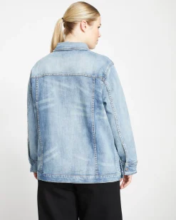 Denim Chore Jacket Light Blue