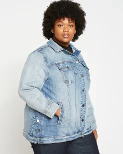 Denim Chore Jacket Light Blue