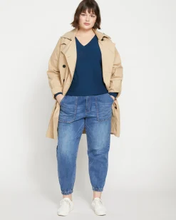 Derjon Trench Coat Khaki