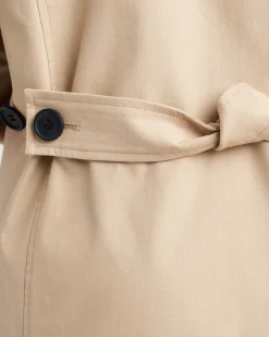 Derjon Trench Coat Khaki